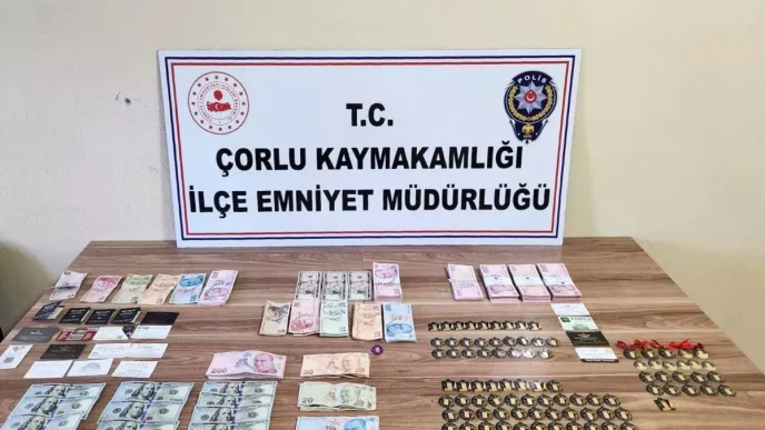Tekirdagda Sahte Altin Operasyonu 4 Gozalti 1 Tutuklama