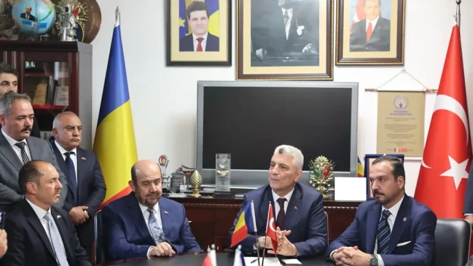 Ticaret Bakanı Ömer Bolat, Romanya'da İş Dünyası Temsilcileriyle Görüştü 4 Ticaret Bakani Omer Bolat Romanyada Is Dunyasi Temsilcileriyle Gorustu