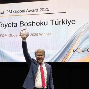 Toyota Boshoku Turkiye EFQM Kuresel Odulunu Kazandi