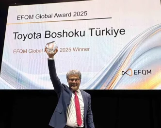 Toyota Boshoku Turkiye EFQM Kuresel Odulunu Kazandi