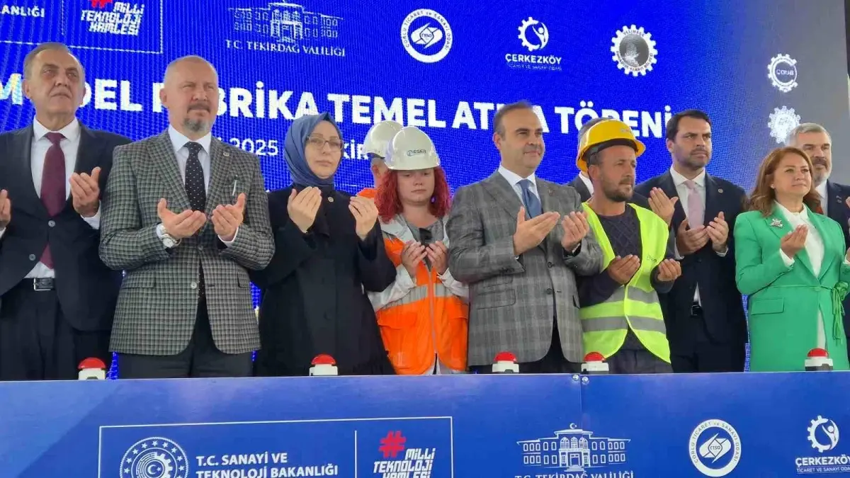 Trakya Model Fabrikanin Temeli Atildi
