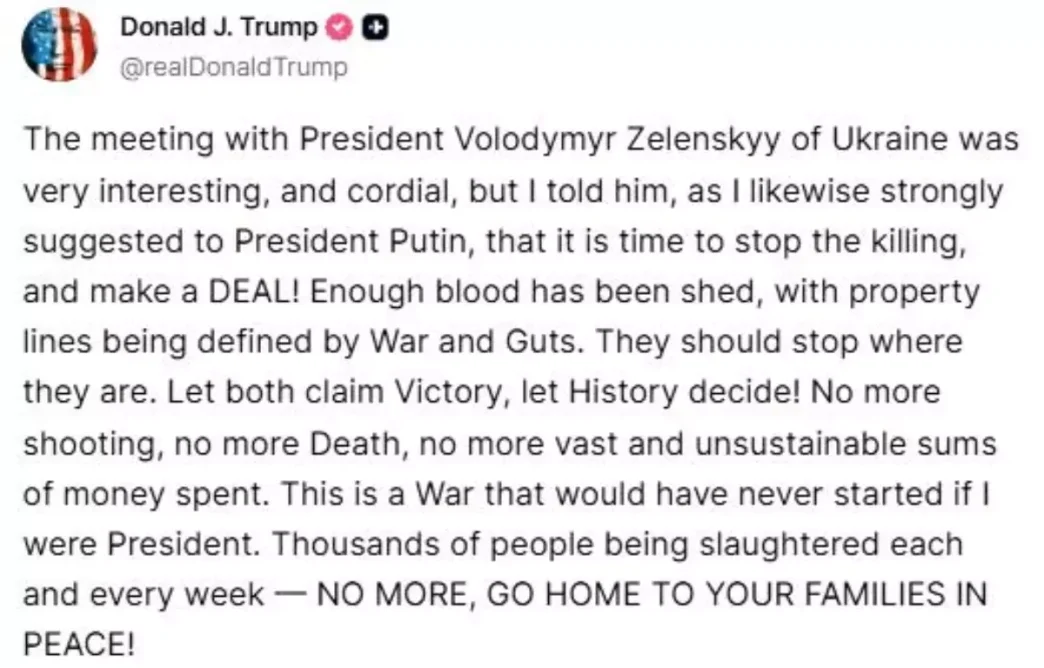 Trump ve Zelenskiyden Savasta Baris Cagrisi
