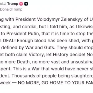 Trump ve Zelenskiyden Savasta Baris Cagrisi