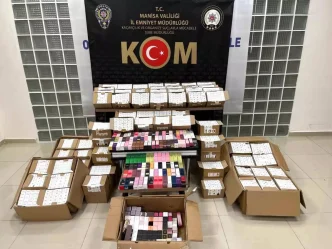 Turgutlu'da Gümrük Kaçağı Parfüm Operasyonu 9 Turgutluda Gumruk Kacagi Parfum Operasyonu