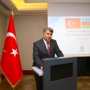 Turkiye Azerbaycan Is Dunyasinda Yeni Ufuklar Etkinligi Bakude Gerceklesti
