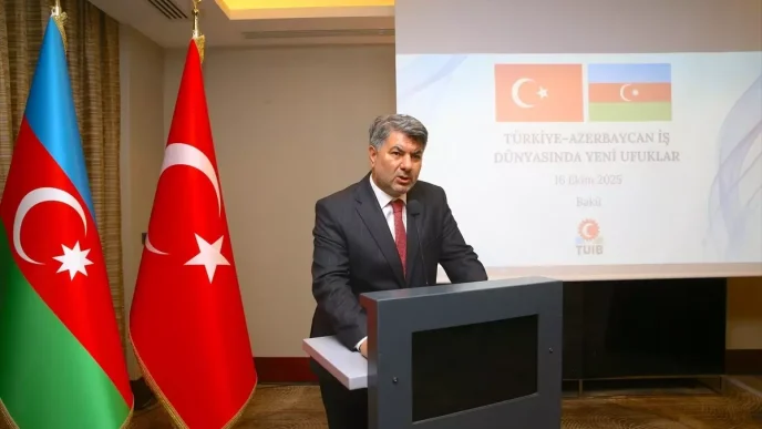Turkiye Azerbaycan Is Dunyasinda Yeni Ufuklar Etkinligi Bakude Gerceklesti