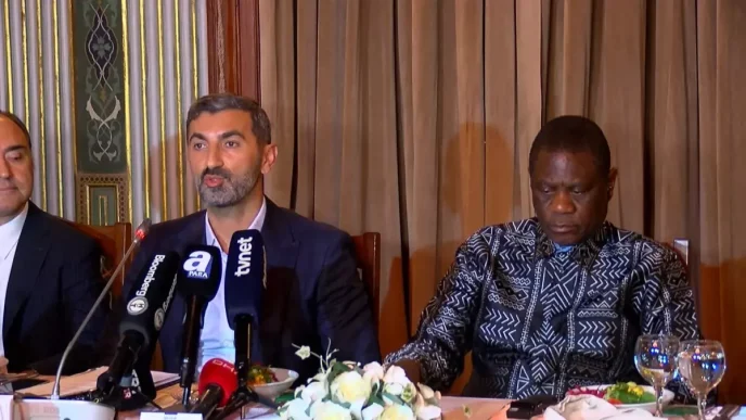 Turkiye Guney Afrika Resepsiyonu duzenlendi