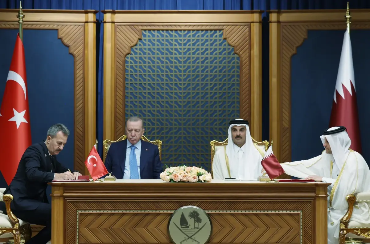 Turkiye Katar Yuksek Stratejik Komite 11 Toplantisinda Anlasmalar Imzalandi