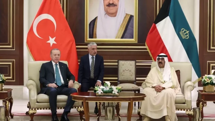 Turkiye ve Kuveyt Arasinda 4 Anlasma Imzalandi