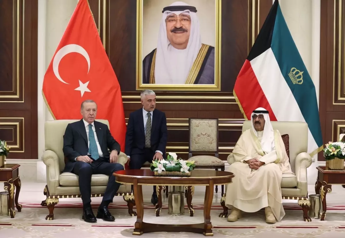 Turkiye ve Kuveyt Arasinda 4 Anlasma Imzalandi