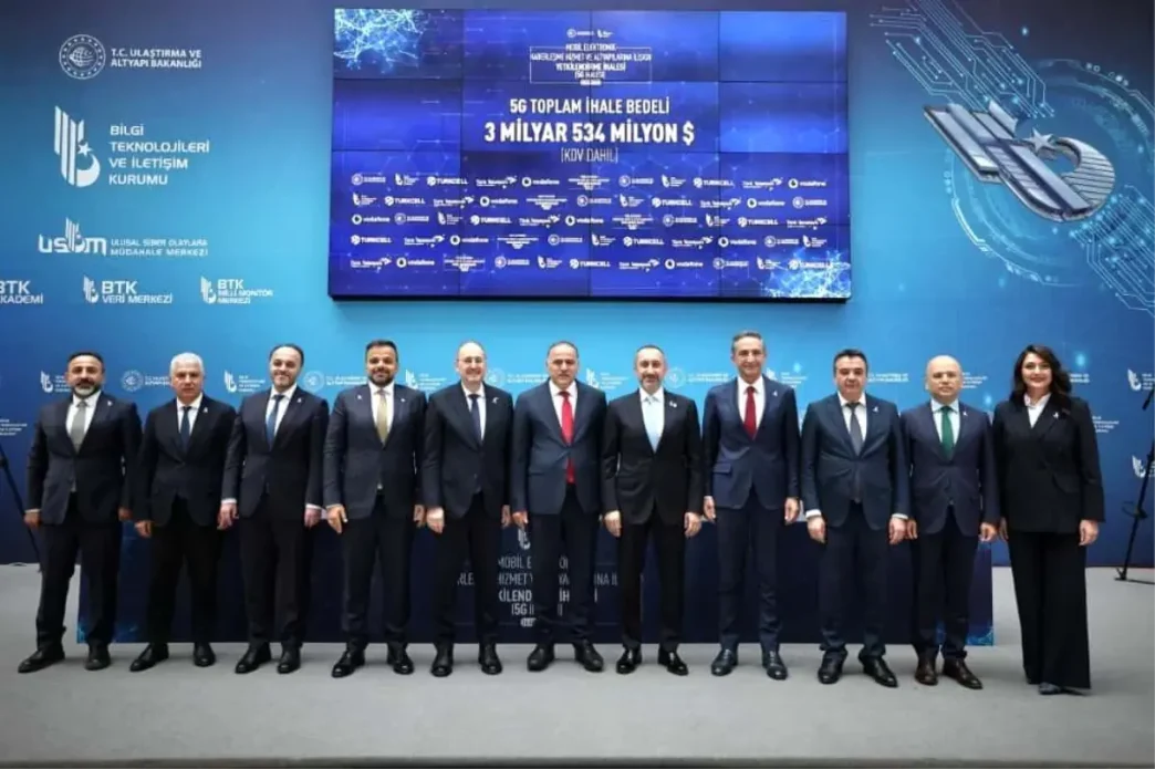 Turkiyede 5G Ihalesi Gerceklesti 3 Operator 29 Milyar Dolar Teklif