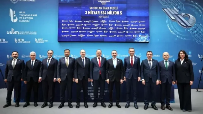 Turkiyede 5G Ihalesi Gerceklesti 3 Operator 29 Milyar Dolar Teklif