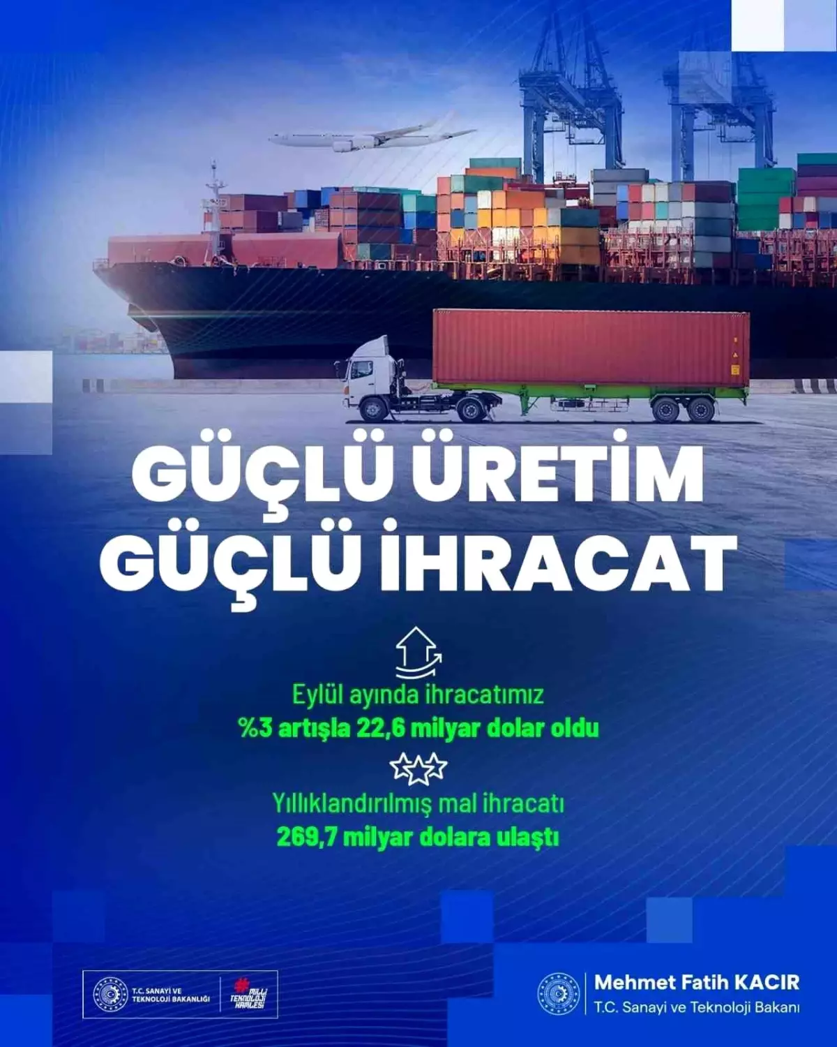 Turkiyenin Ihracati Ilk 9 Ayda 200 Milyar Dolara Asti
