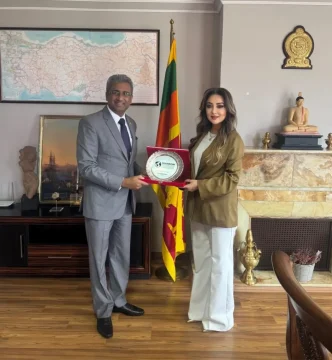 ULUSKON Baskani Atasoy Sri Lanka Buyukelciligini Ziyaret Etti