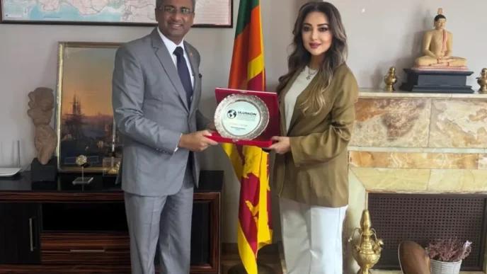 ULUSKON Baskani Atasoy Sri Lanka Buyukelciligini Ziyaret Etti