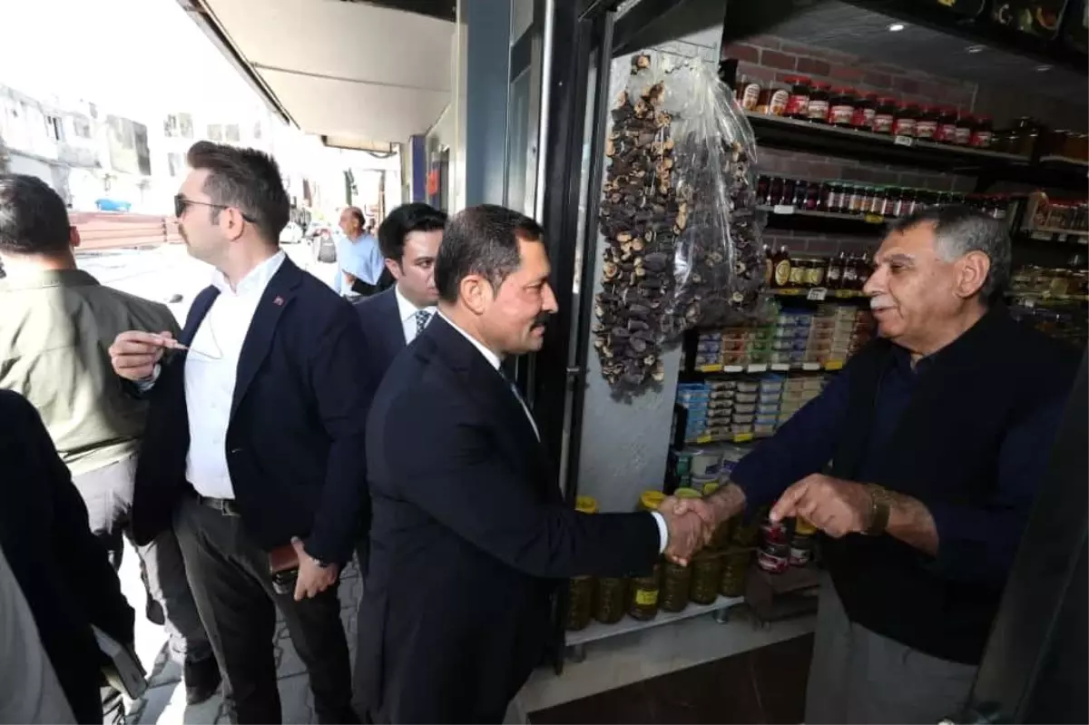 Vali Masatli Samandagda Esnaf Ziyaretinde Sicak Anlar Yasandi