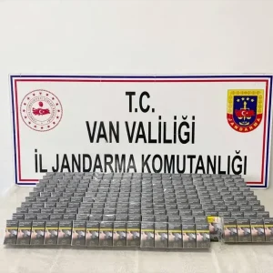 Vanda Gumruk Kacagi 1470 Paket Sigara Ele Gecirildi