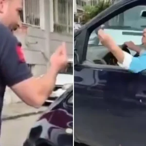 Yaraliya mudahale eden ambulans ekibine Biraz geri alir misiniz dedi