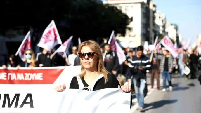 Yunanistanda Calisma Saatleri Tasarisina Karsi 2 Grev
