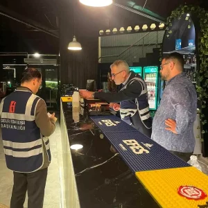 Zonguldakta Gece Hayatina Yonelik Vergi Denetimi