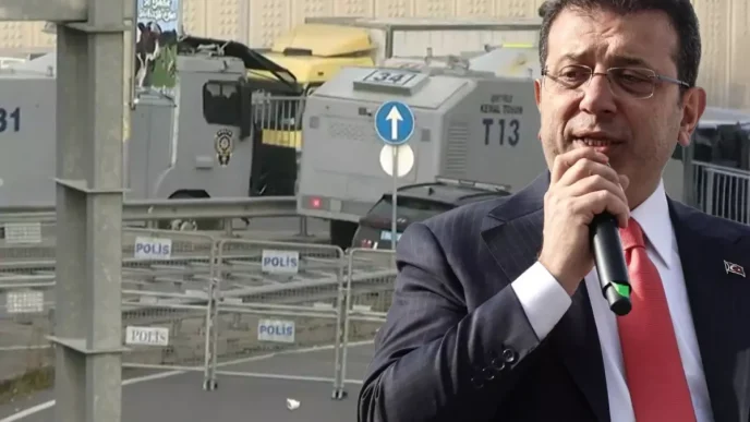 7 ay sonra bir ilk! İmamoğlu, Çağlayan Adliyesi'ne böyle getirildi 7 casusluk sorusturmasinda ifade verecek olan ekrem 19186778 8065 amp