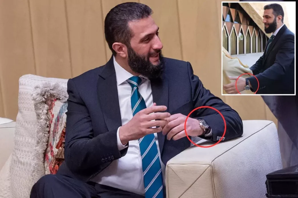 suriye lideri sara nin koluna taktigi saatin 19141529 7999 amp
